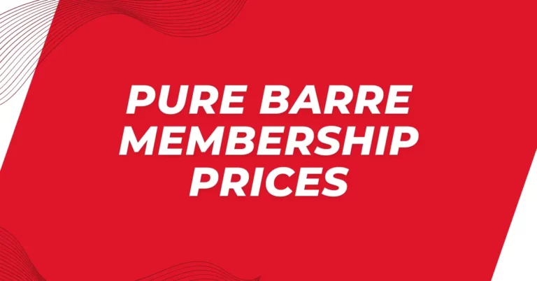 pure barre membership prices